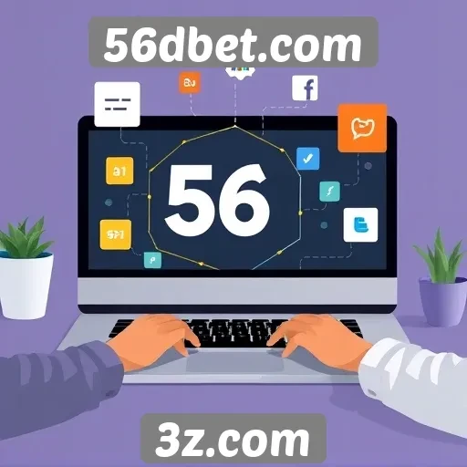Estratégias de marketing digital do site 56dbet.com